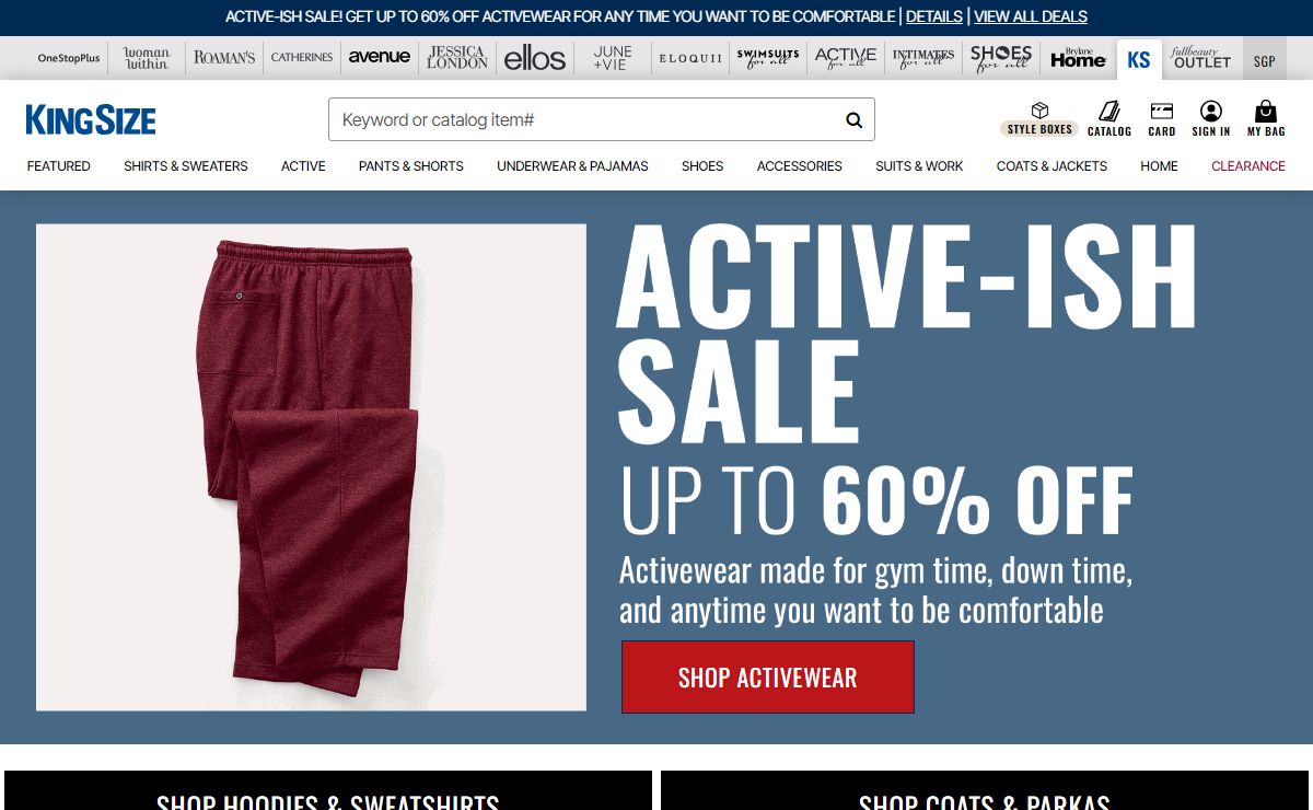 Big and Tall Clothing for Men | King Size