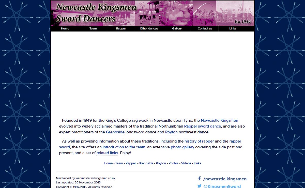 Newcastle Kingsmen Sword Dancers