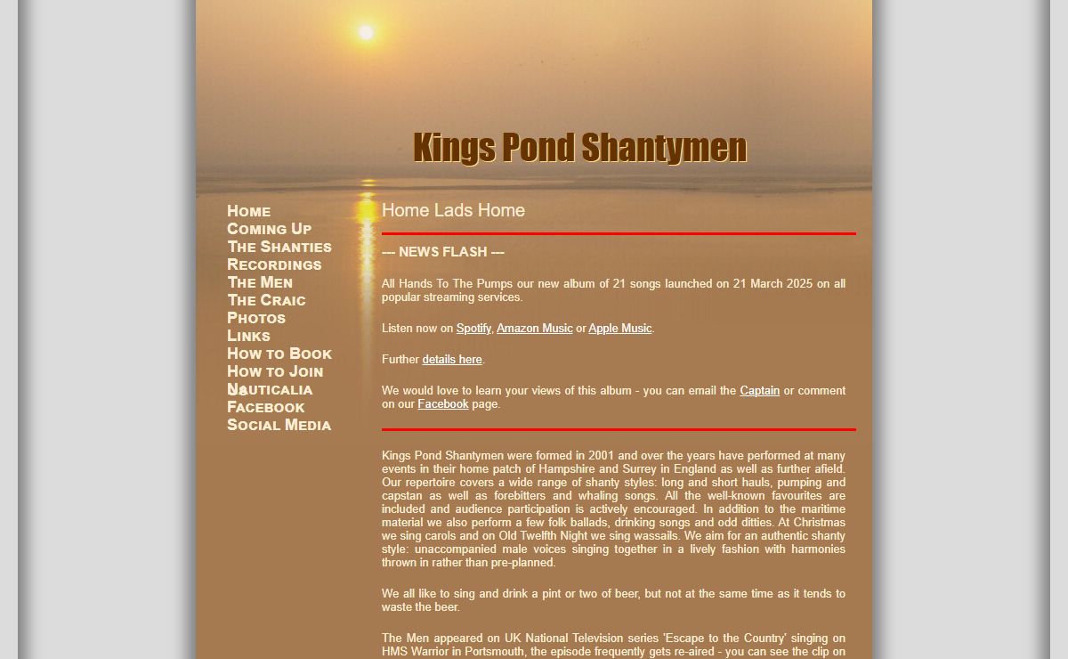 Kings Pond Shantymen
