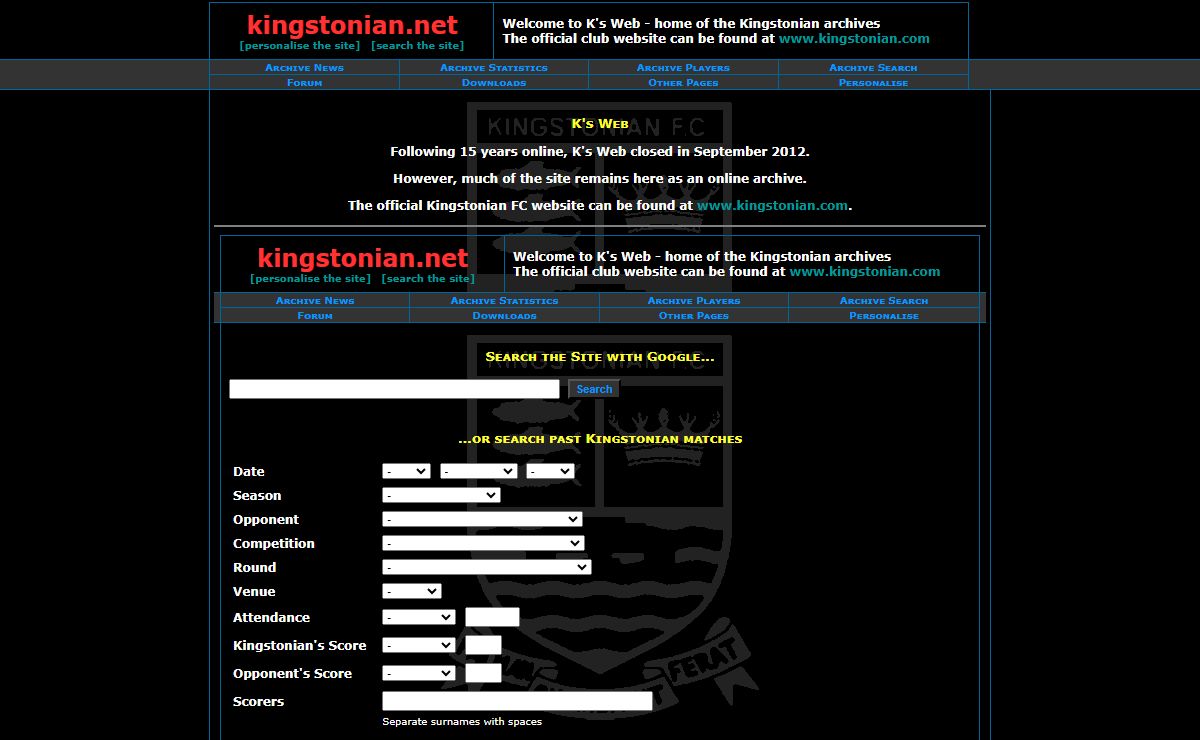 kingstonian.net | Home