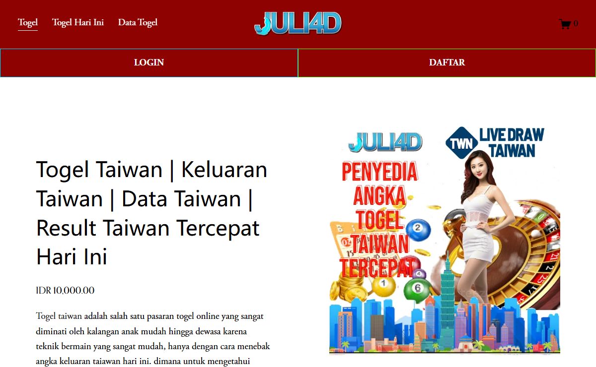 Togel Taiwan | Keluaran Taiwan | Data Taiwan | Result Taiwan Tercepat Hari Ini