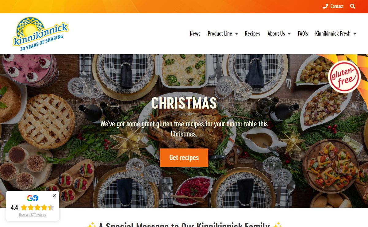 Kinnikinnick Foods | Best Things in Life are Free From