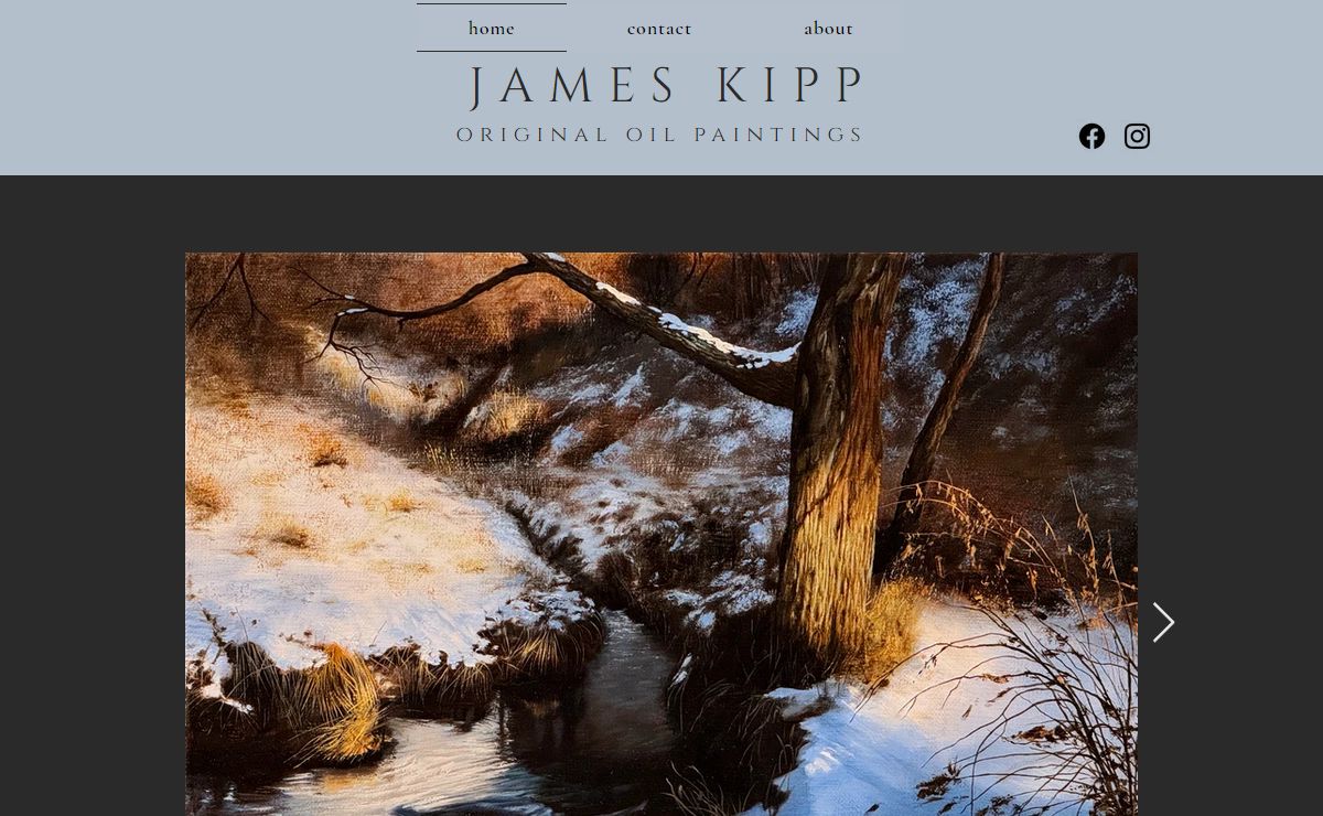 James Kipp original oil paintings