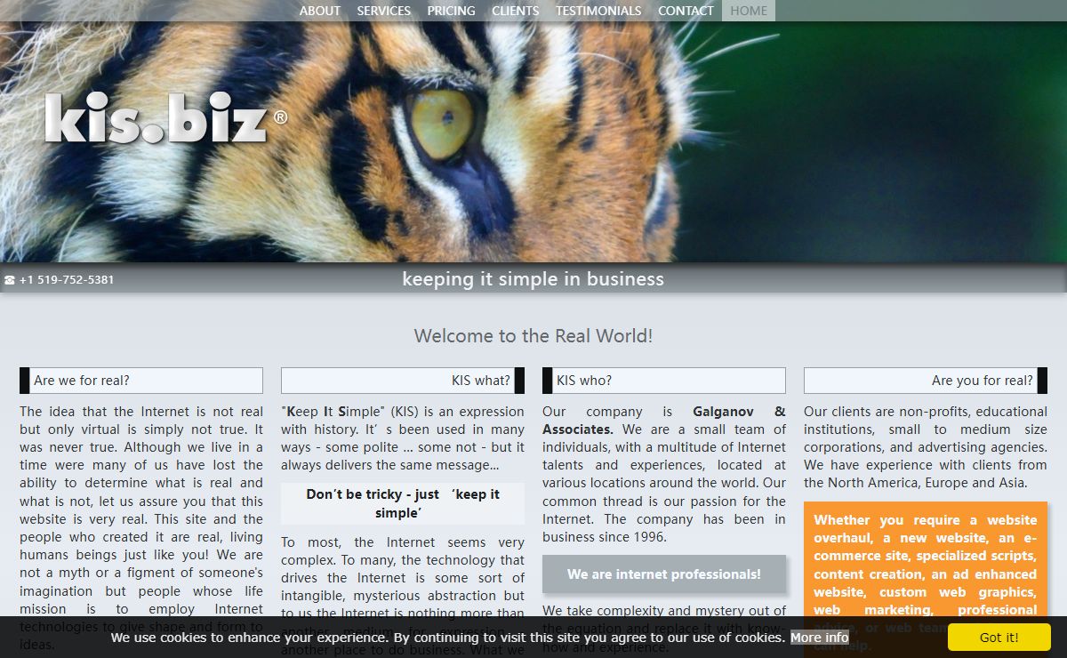 Keeping It Simple in Business - KIS.BIZ®