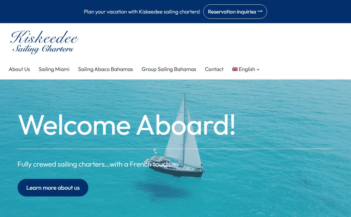 Kiskeedee Sailing | Overnight sailing trips in Miami and the Bahamas
