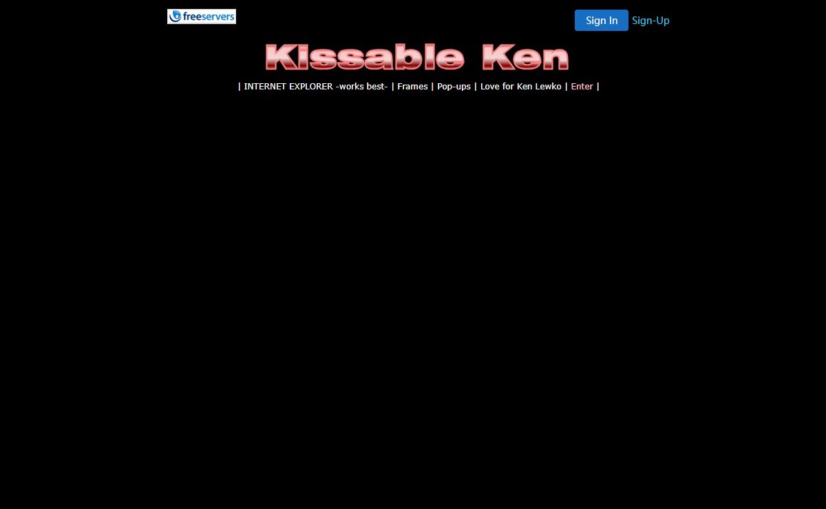 _______Kissable Ken_________