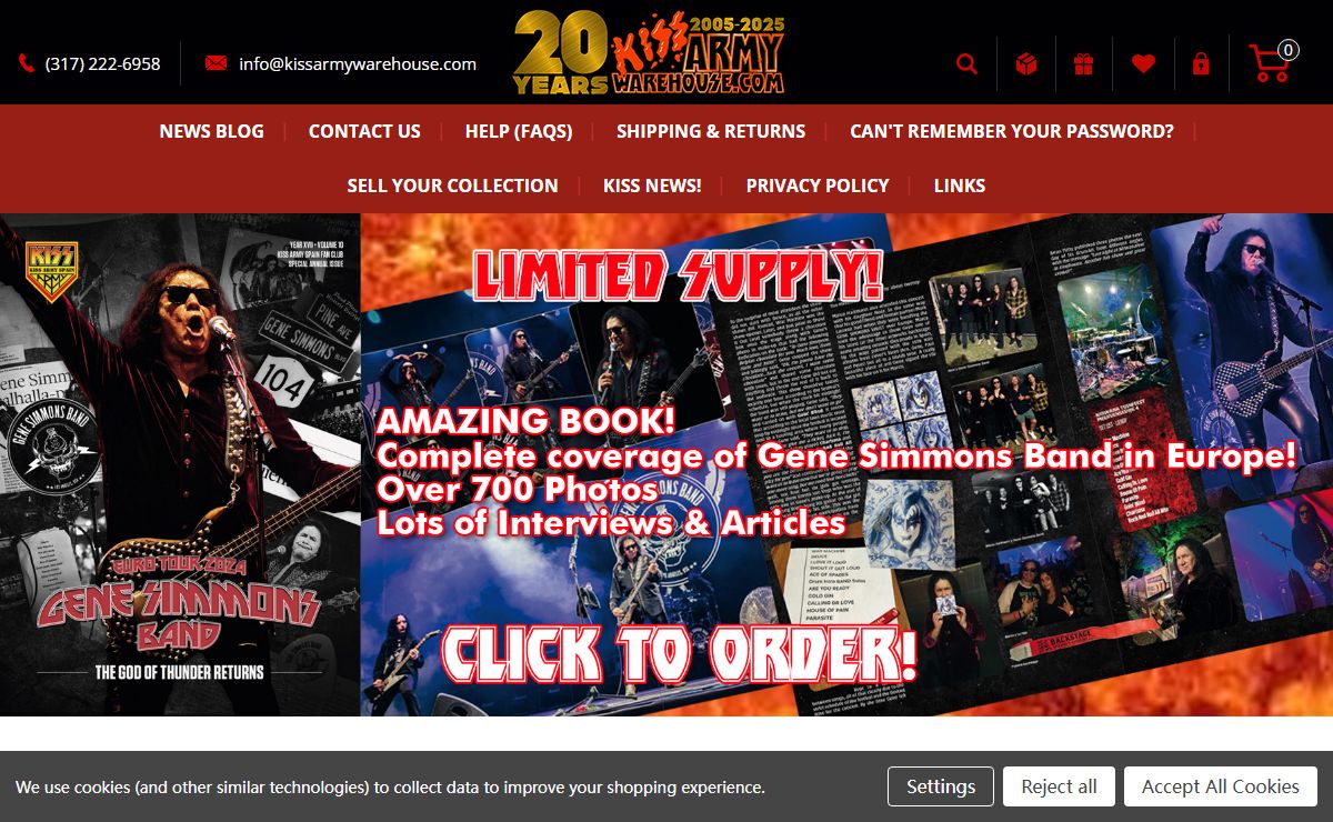 KISSArmyWarehouse.com
