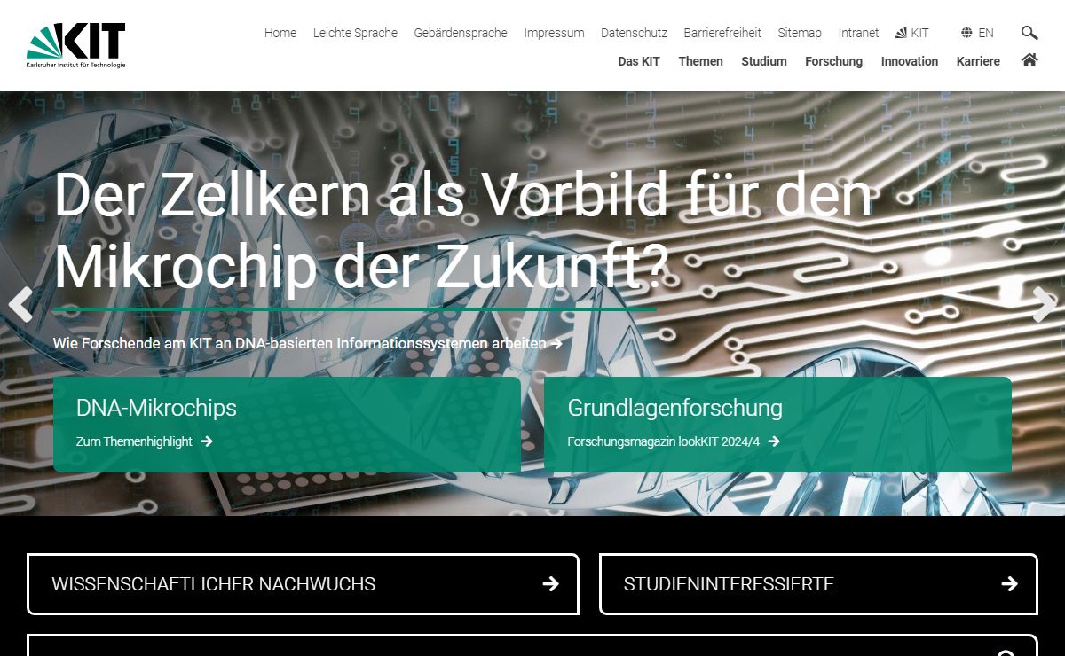 KIT - Karlsruher Institut für Technologie