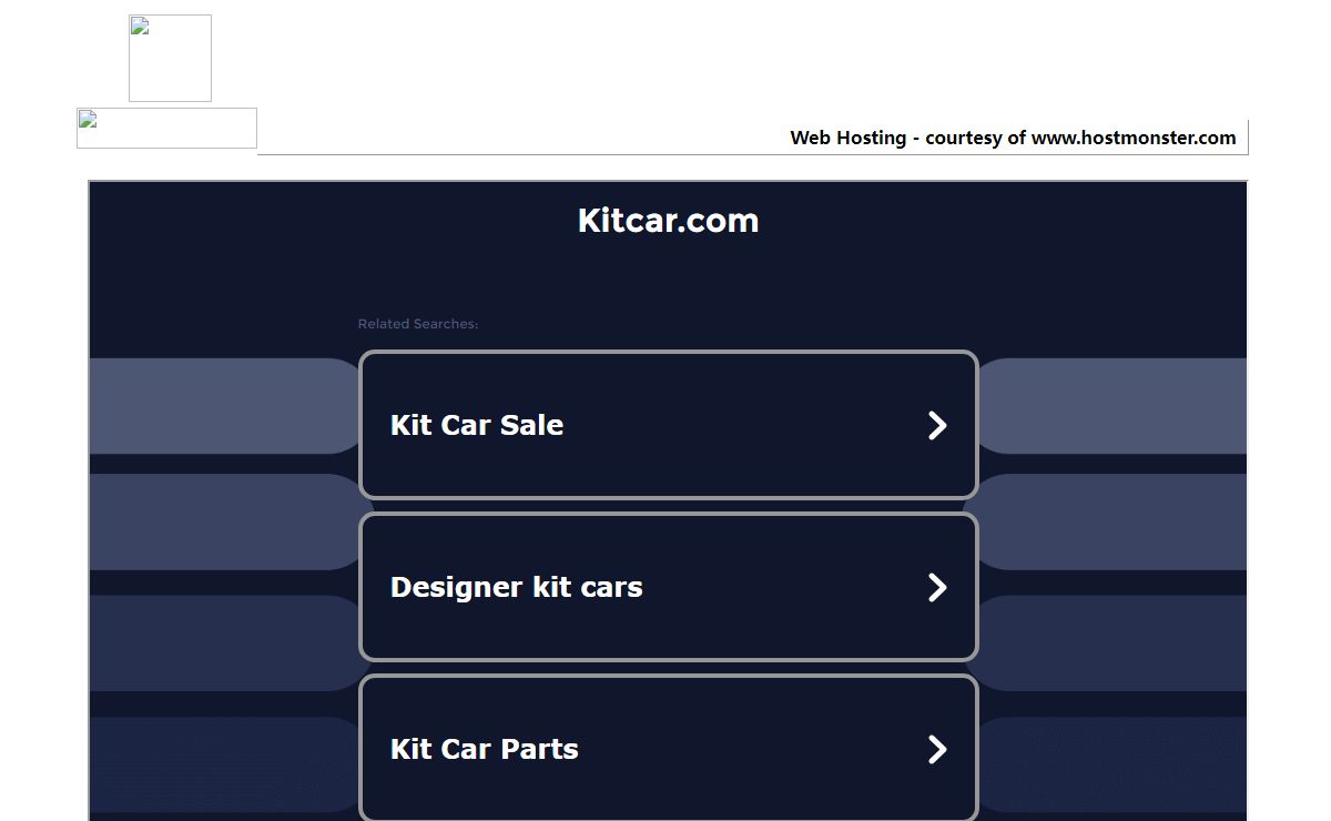 Welcome kitcar.com - Hostmonster.com