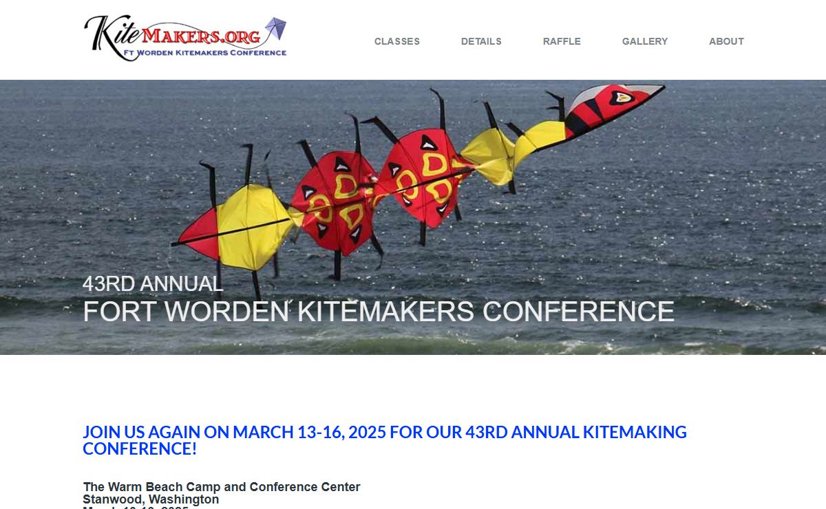 Fort Worden Kitemakers Conference