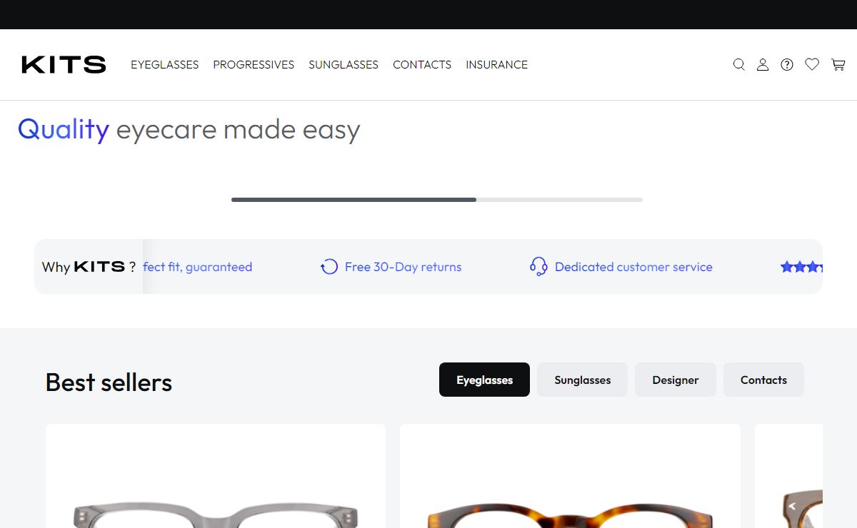 Kits.com | Shop High-Quality Glasses, Contacts & Eyewear