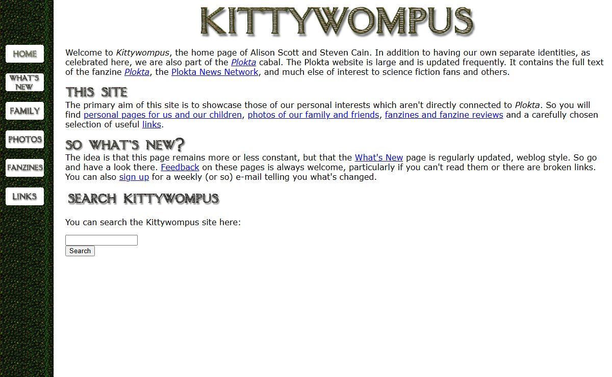 Kittywompus Home Page