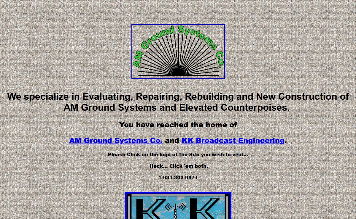 AM Ground Systems & KK Broadcast Engineering Redirect Page