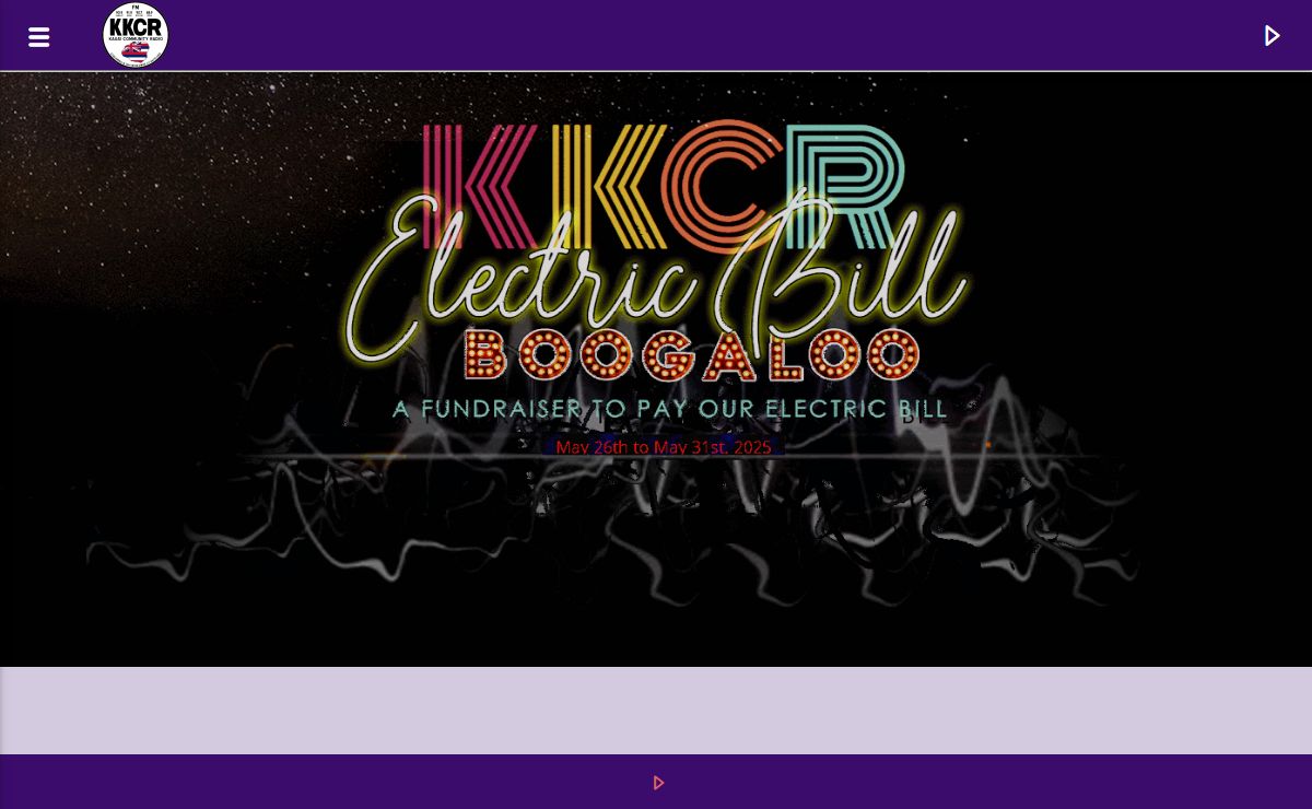 KKCR – Ke Kani O Kaua’i Nei!