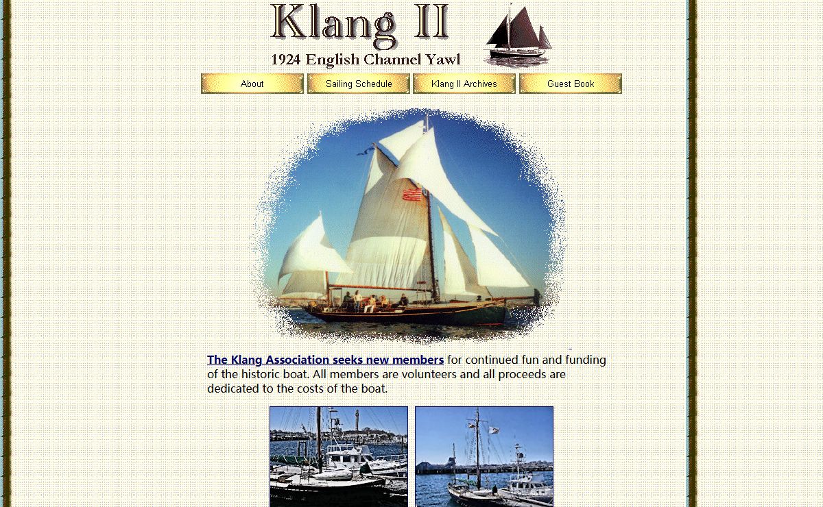 Klang II - 1924 English Channel Yawl