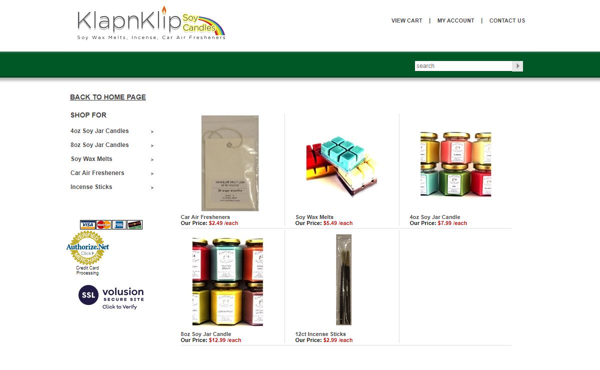 KlapnKlip Soy Candles