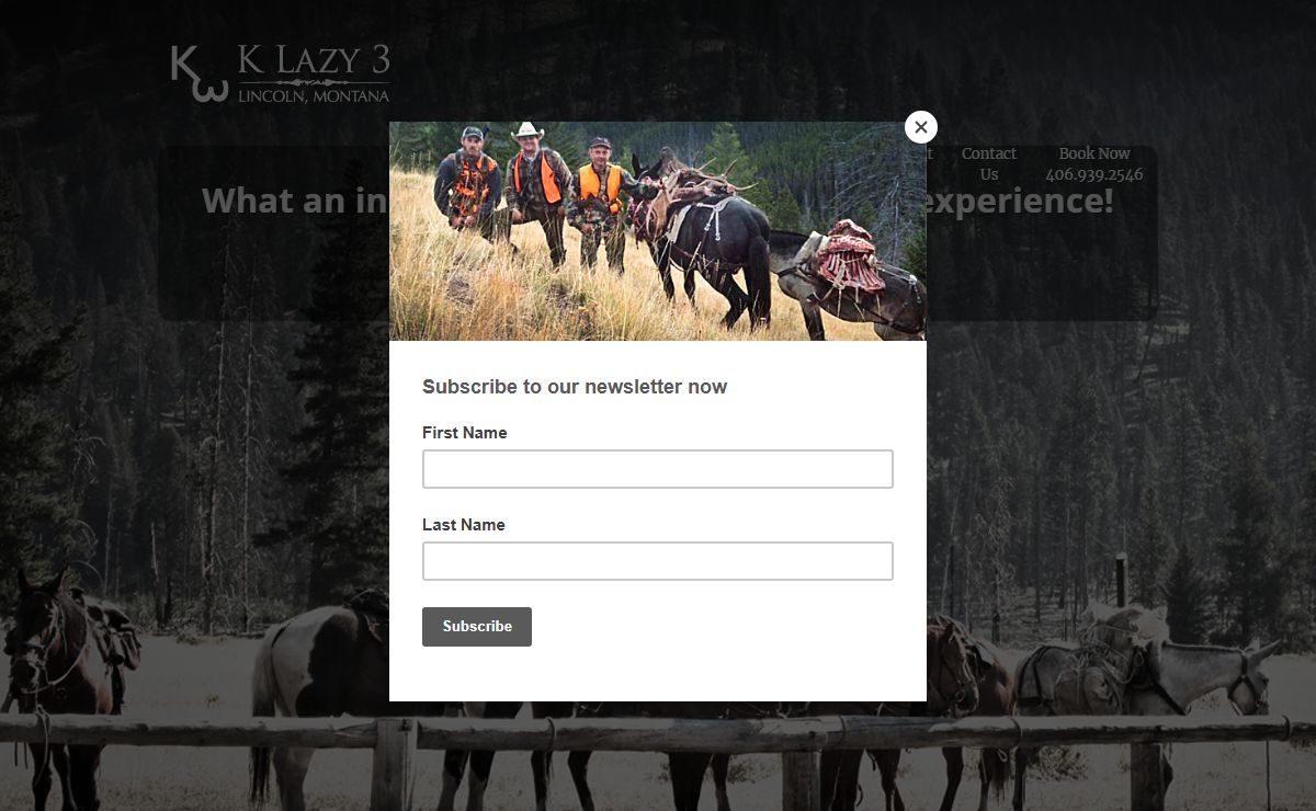 Montana Elk Hunting Outfitter & Guide - K Lazy 3 Outfitters | Lincoln, Montana