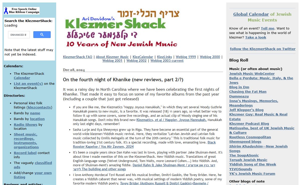 the KlezmerShack
