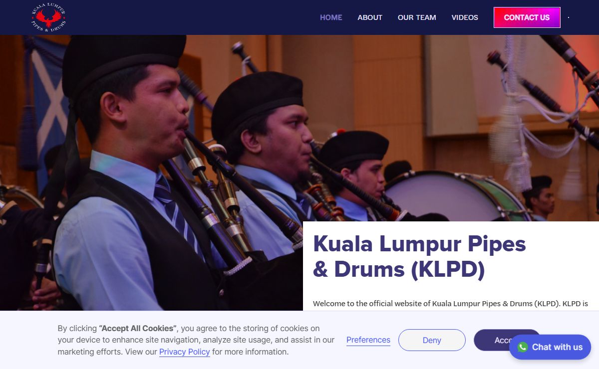 Kuala Lumpur Pipes & Drums (KLPD) - Main Page