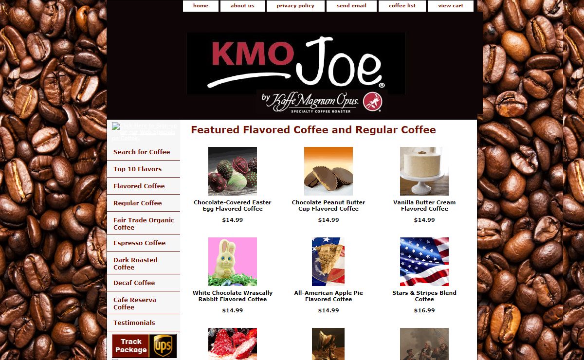 Gourmet Coffee Roaster | Flavored Coffees | Coffee Beans