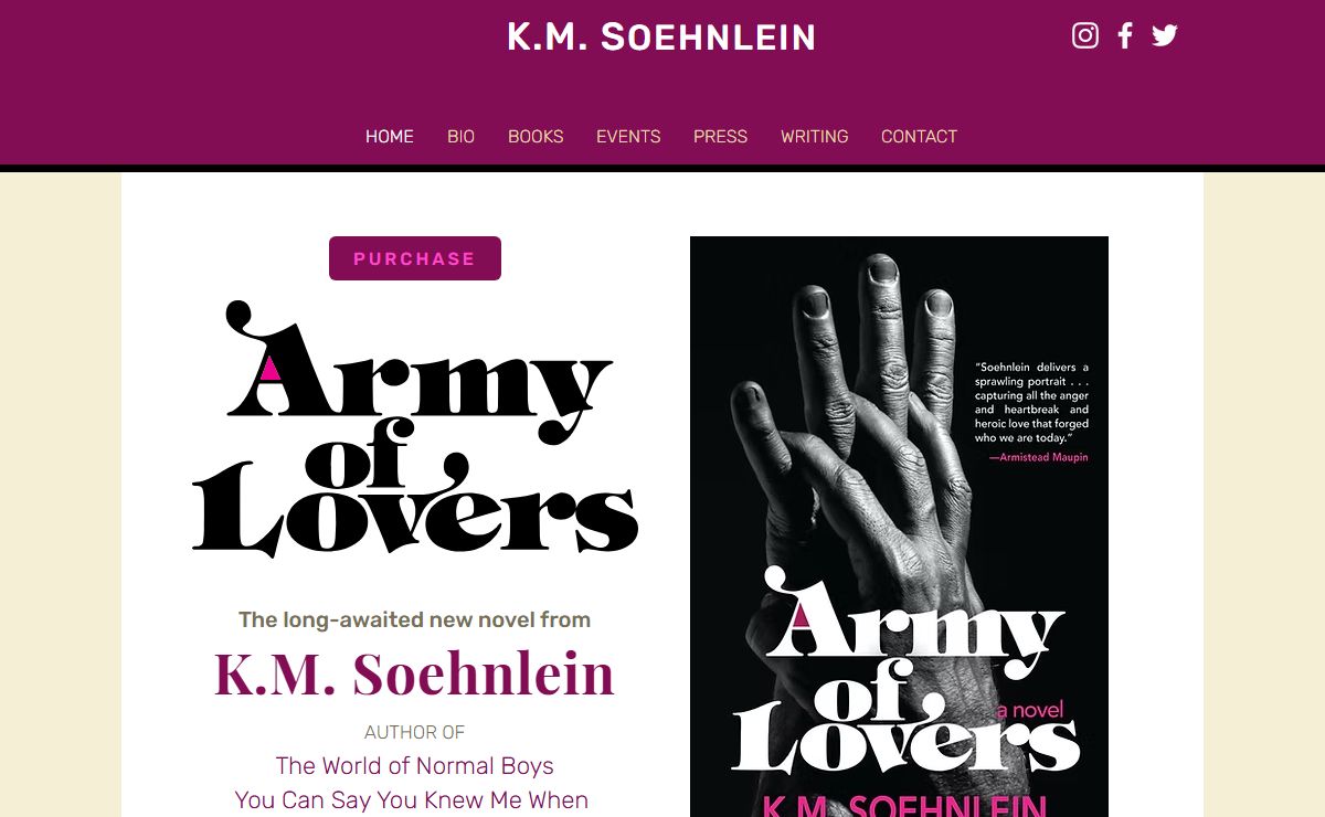 HOME | K.M. Soehnlein