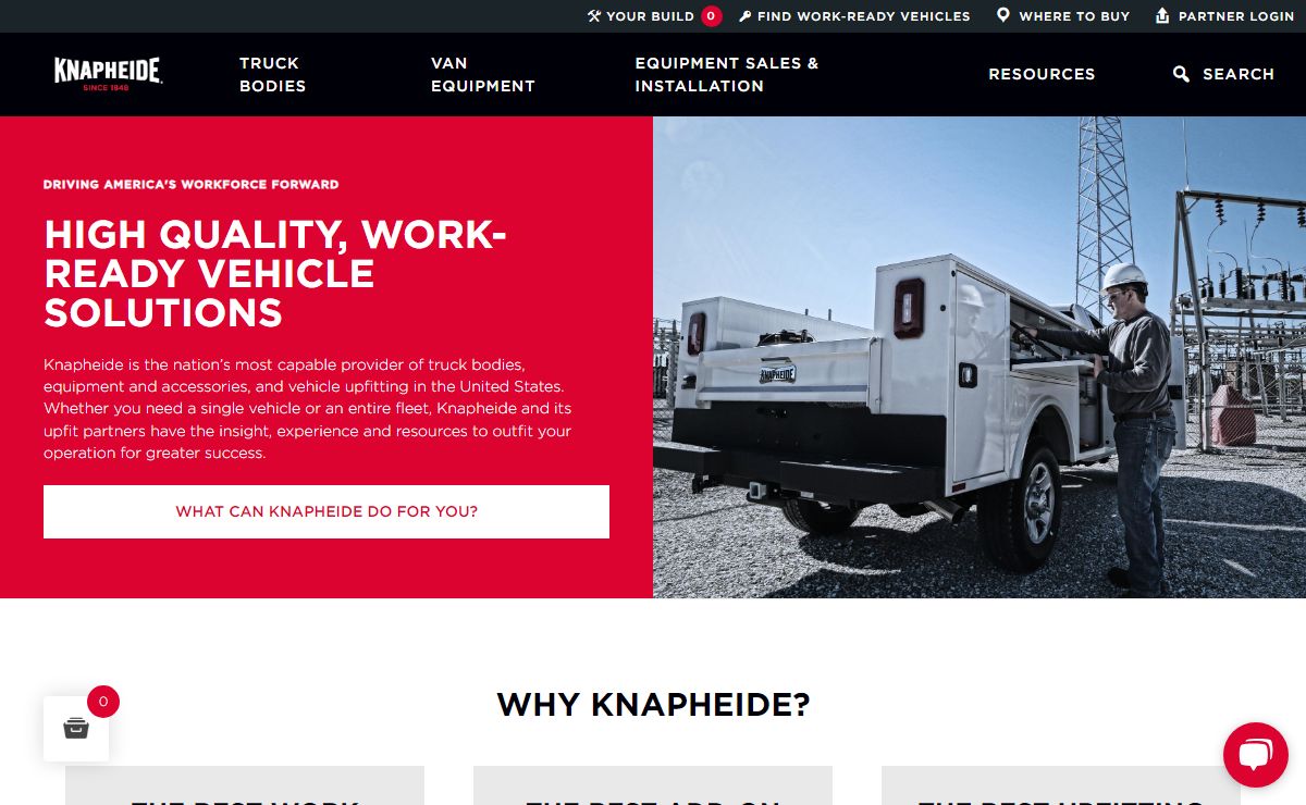 Knapheide | High Quality, Commercial Vehicle Solutions