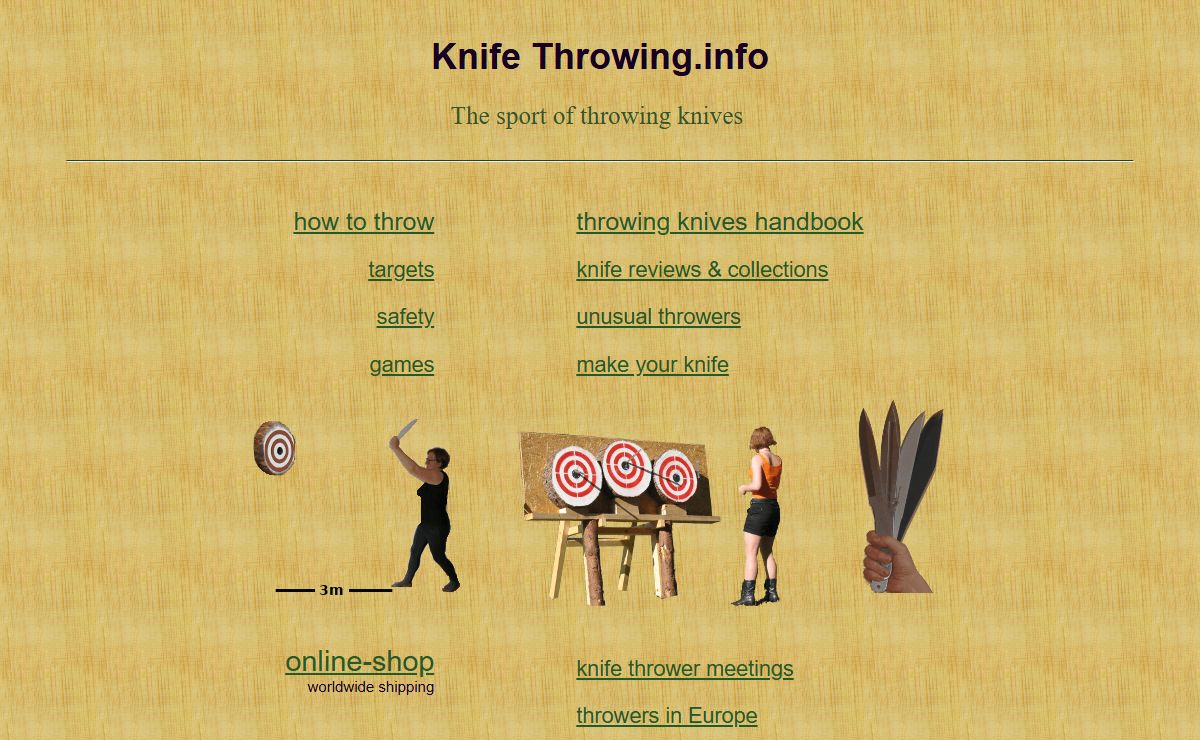 Knife Throwing.info - The sport of throwing knives