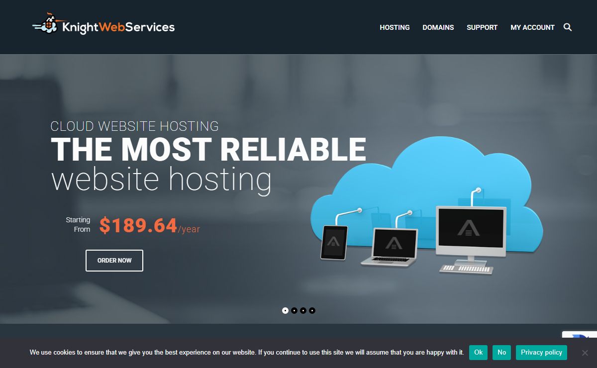 Knight Web Services – Hosting at its best since 1996!