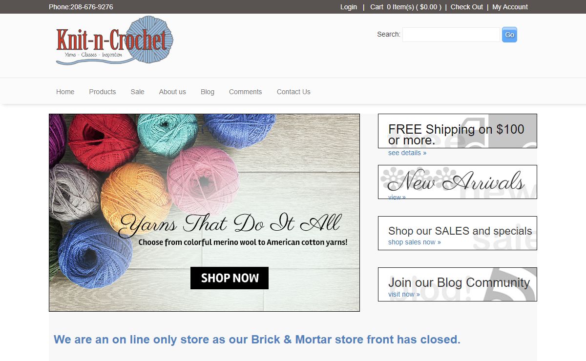 Knit-n-Crochet | Knitting & Crochet Supplies, Yarns