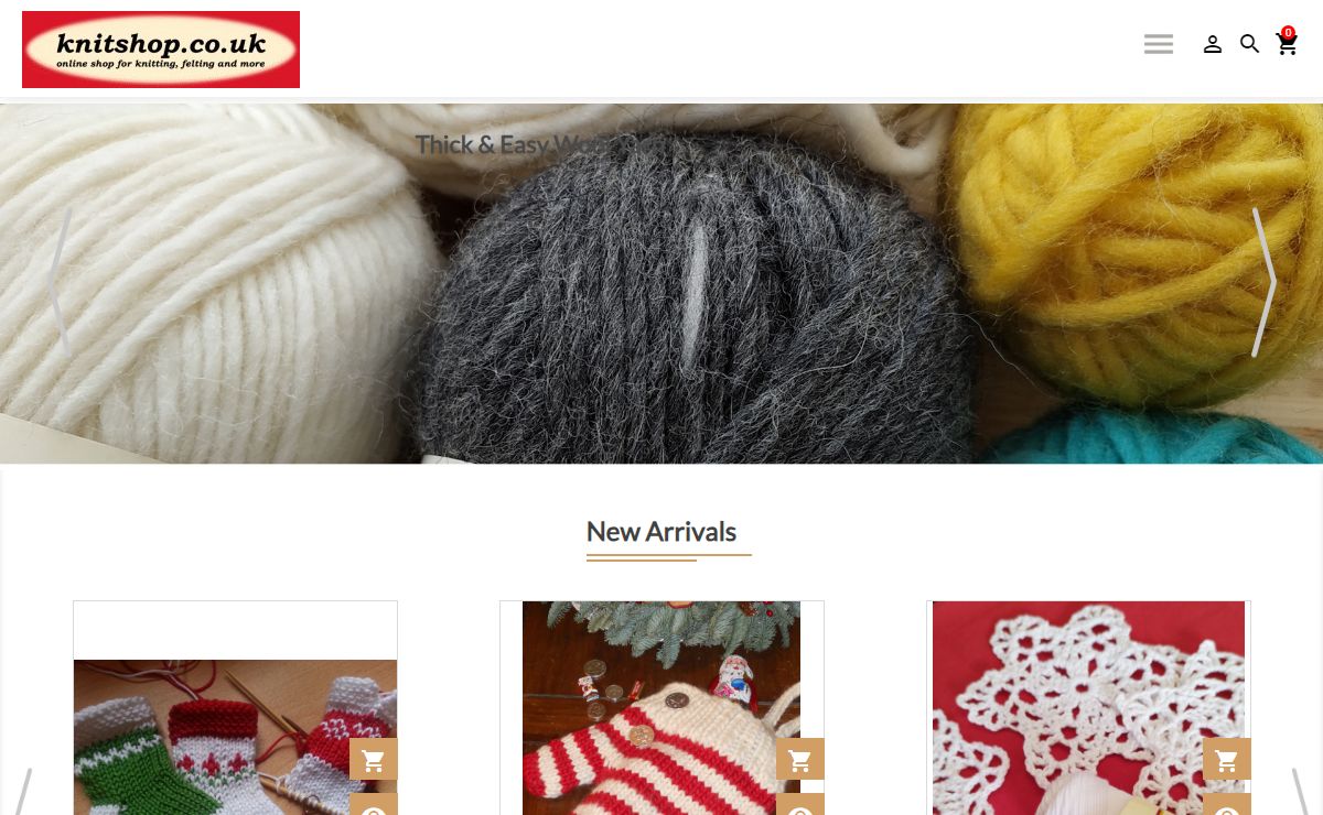 Knitshop.co.uk - Yarn, Wool, Cotton, Patters, Accessories, Crochet and Knitting