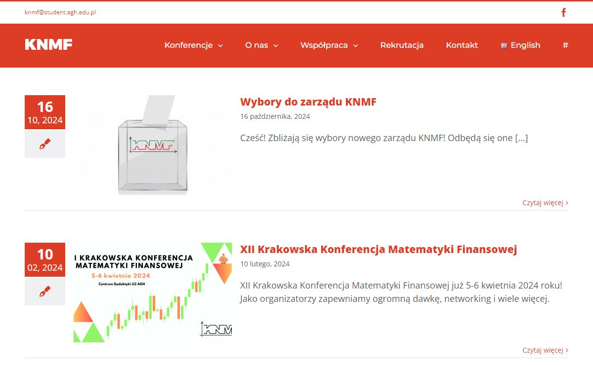 Koło Naukowe Modelowania Finansowego