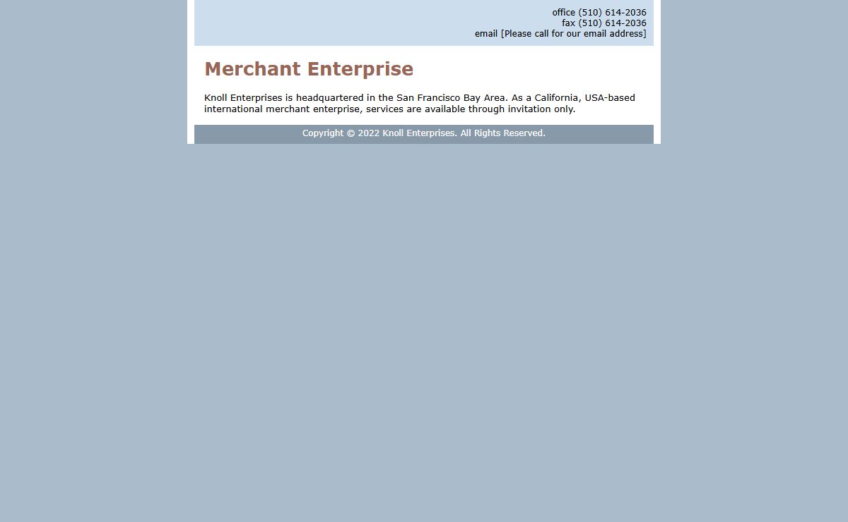 Knoll Enterprises