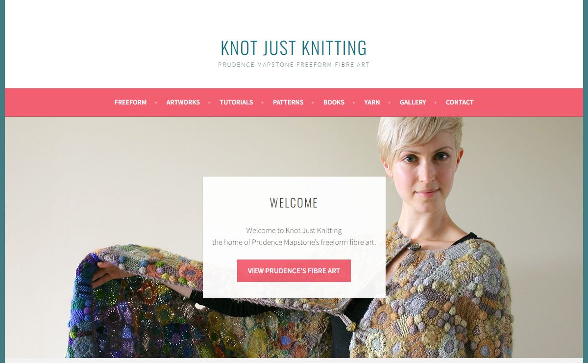 Knot Just Knitting – Prudence Mapstone Freeform Fibre Art