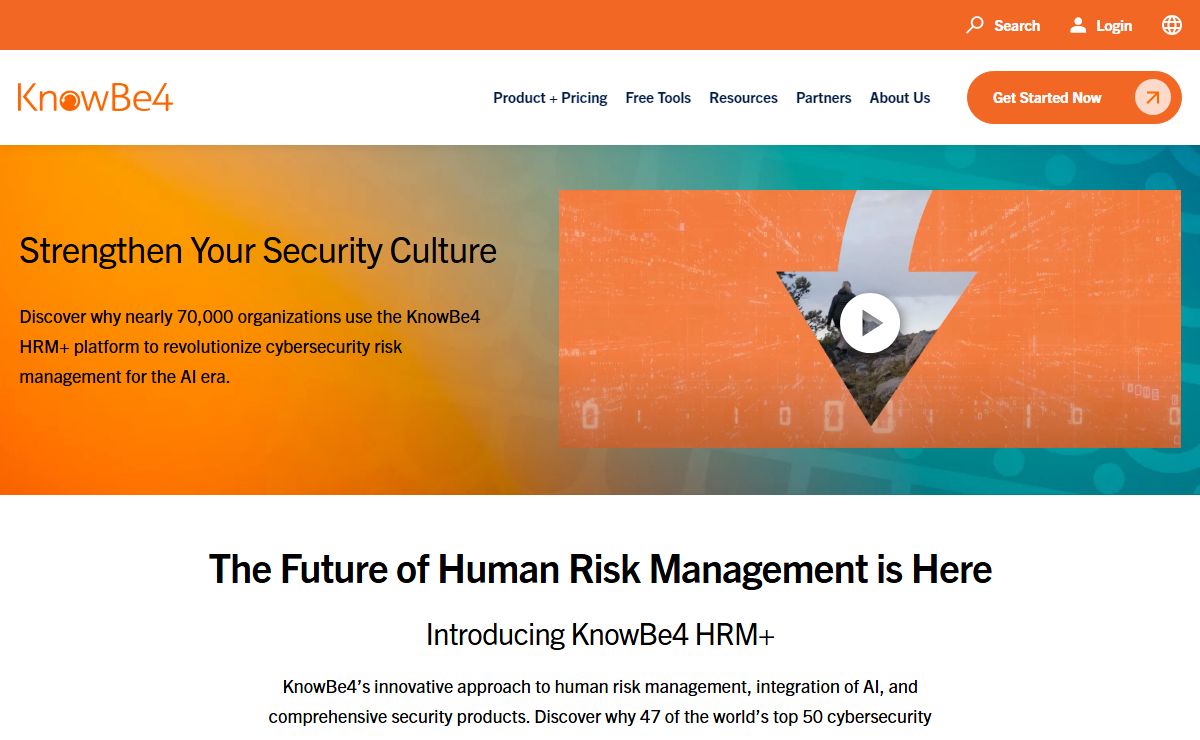 Beyond Security Awareness Training | KnowBe4 Human Risk Mgmt Platform