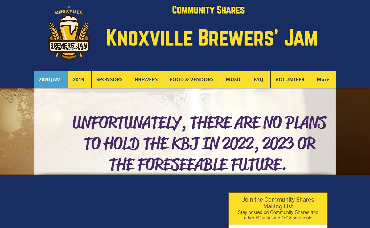 2020 JAM | knoxvillebrewersjam