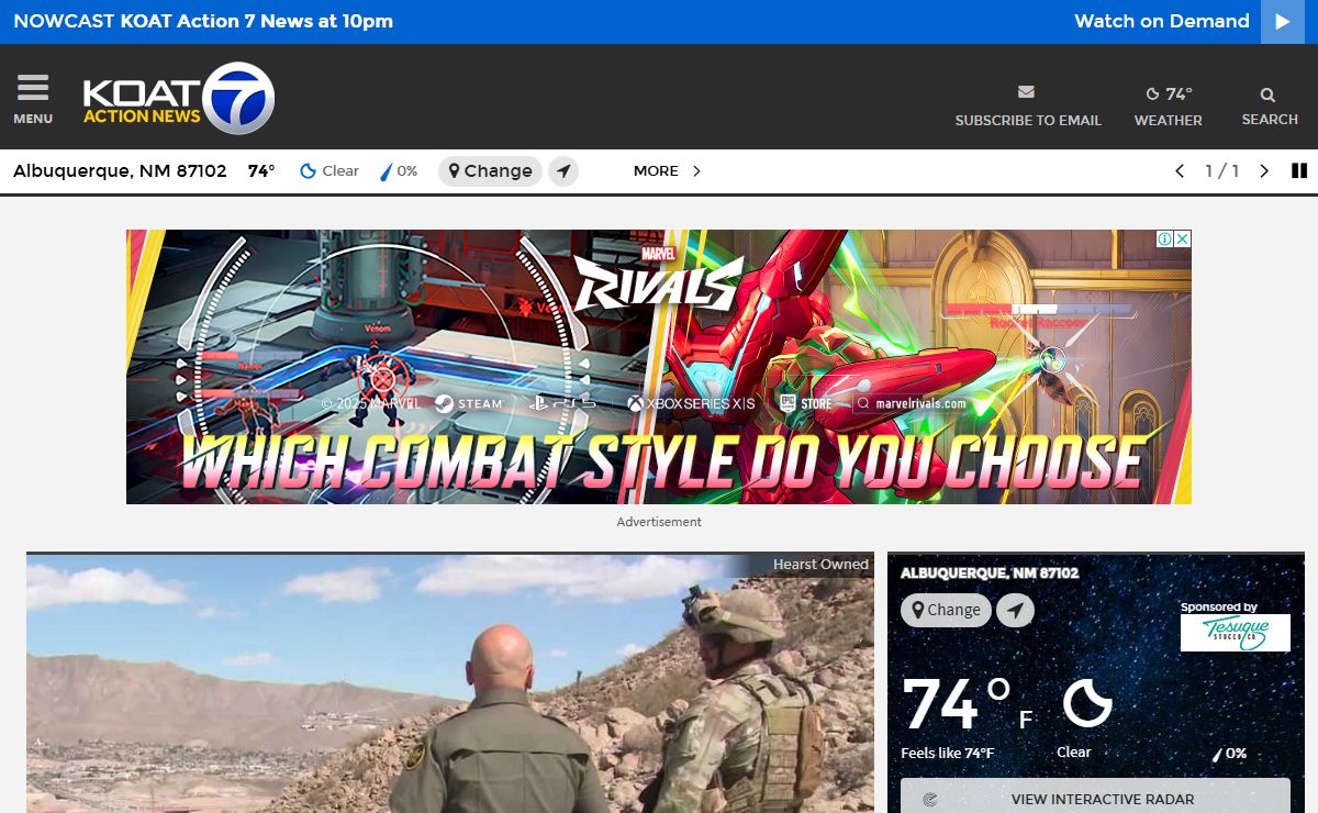 Albuquerque, NM News, Weather and Sports - KOAT Channel 7