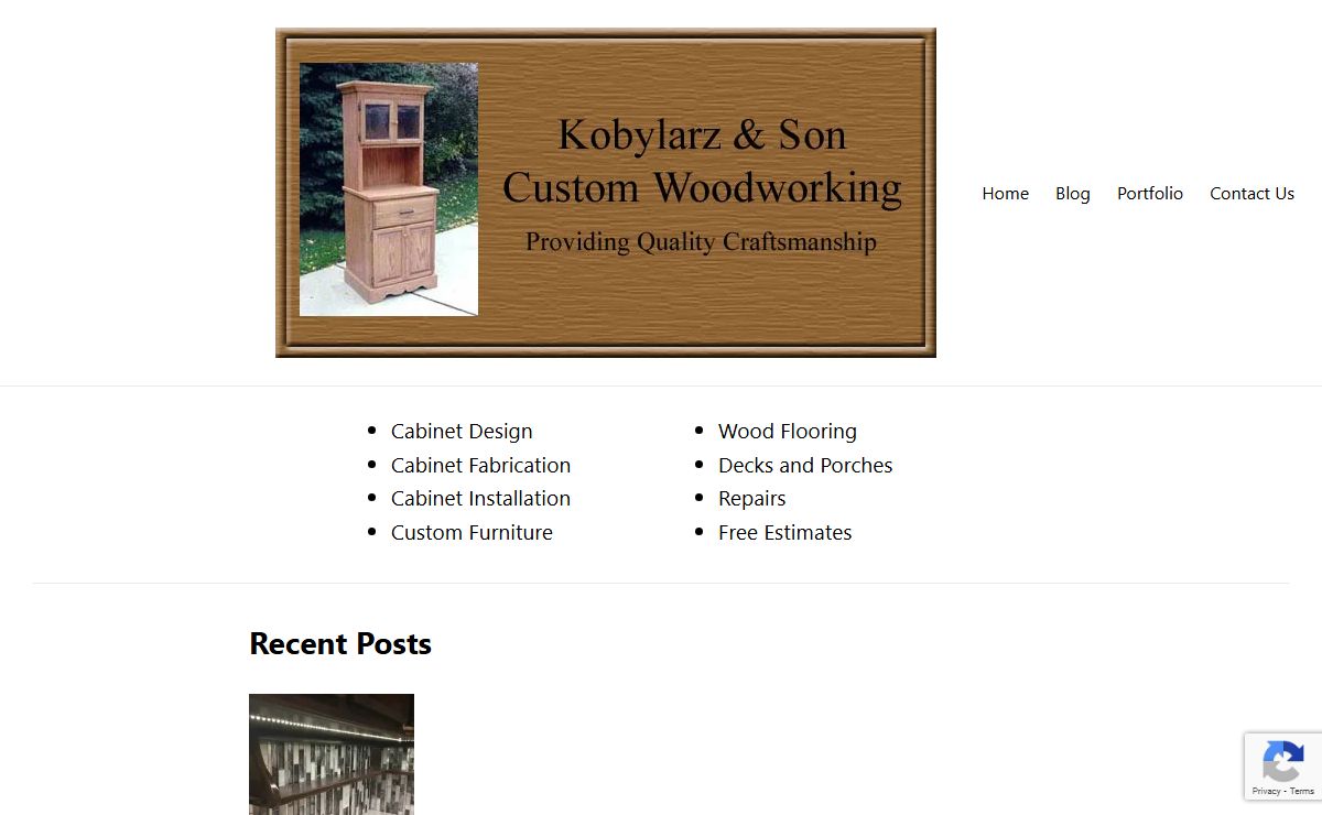 Kobylarz & Son Custom Woodworking – Providing Quality Craftsmanship