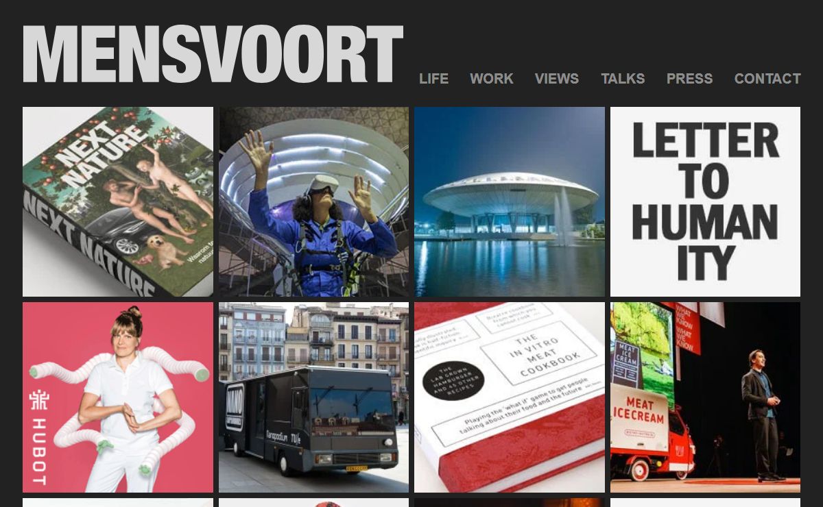 Mensvoort.com – Home of artist, technologist and philosopher Koert van Mensvoort