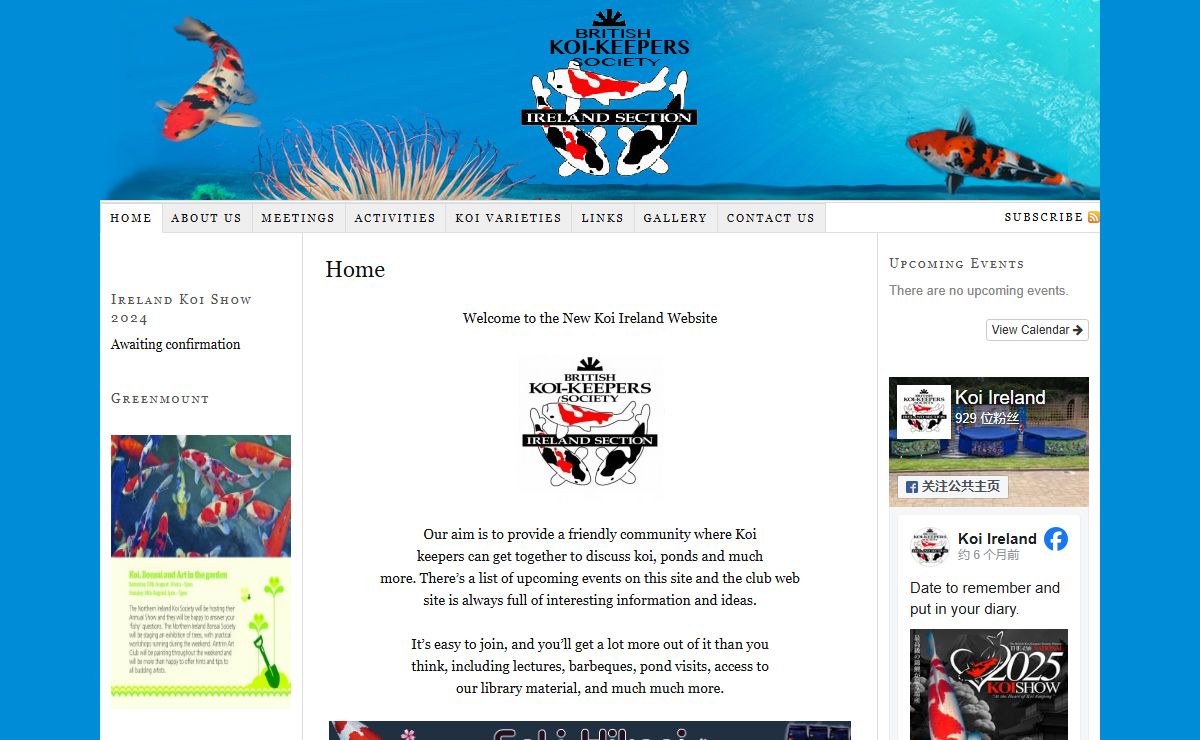 Koi Ireland — BKKS Ireland Section