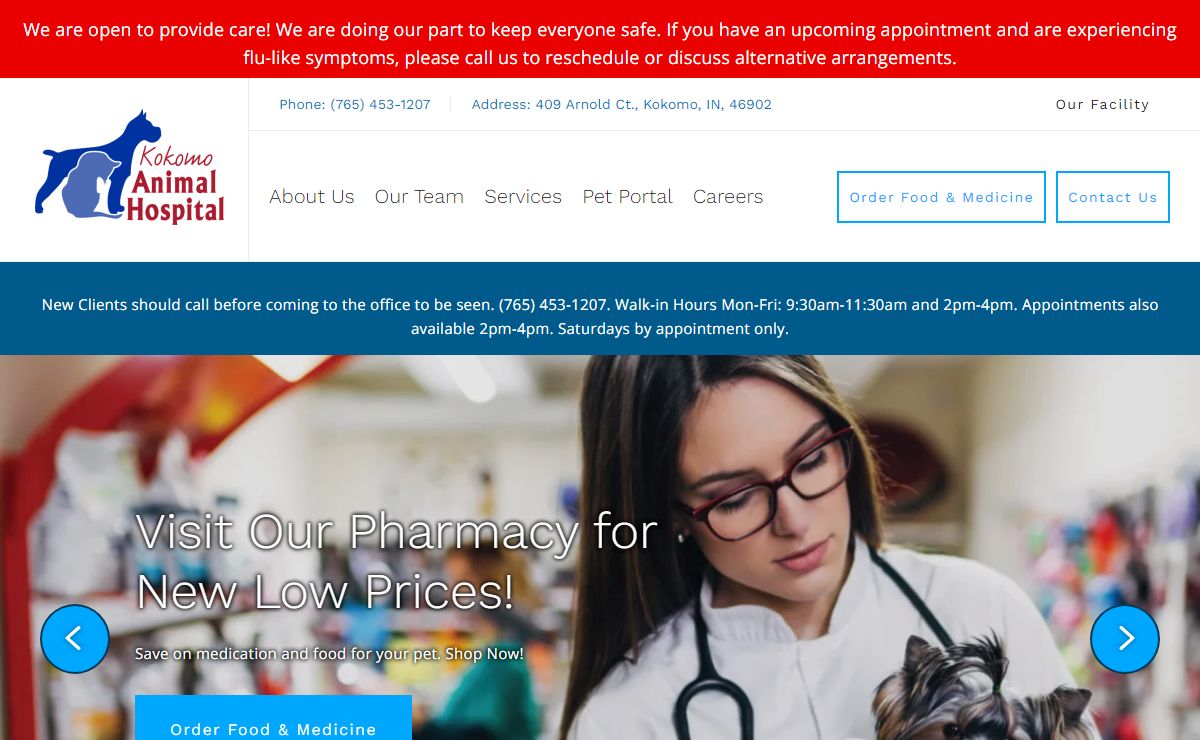 Homepage | Kokomo Animal Hospital