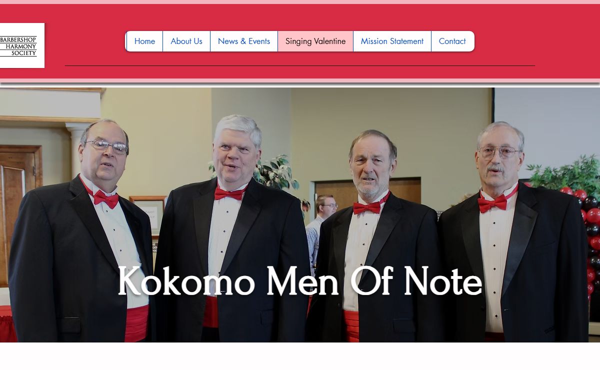 Barbershop | Kokomo Men Of Note | Indiana