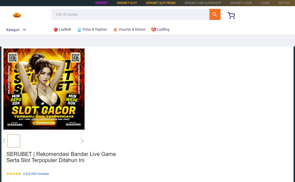 SERUBET | Rekomendasi Bandar Live Game Serta Slot Terpopuler Ditahun Ini