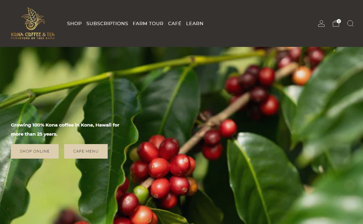 Kona Coffee & Tea – Kona Coffee & Tea