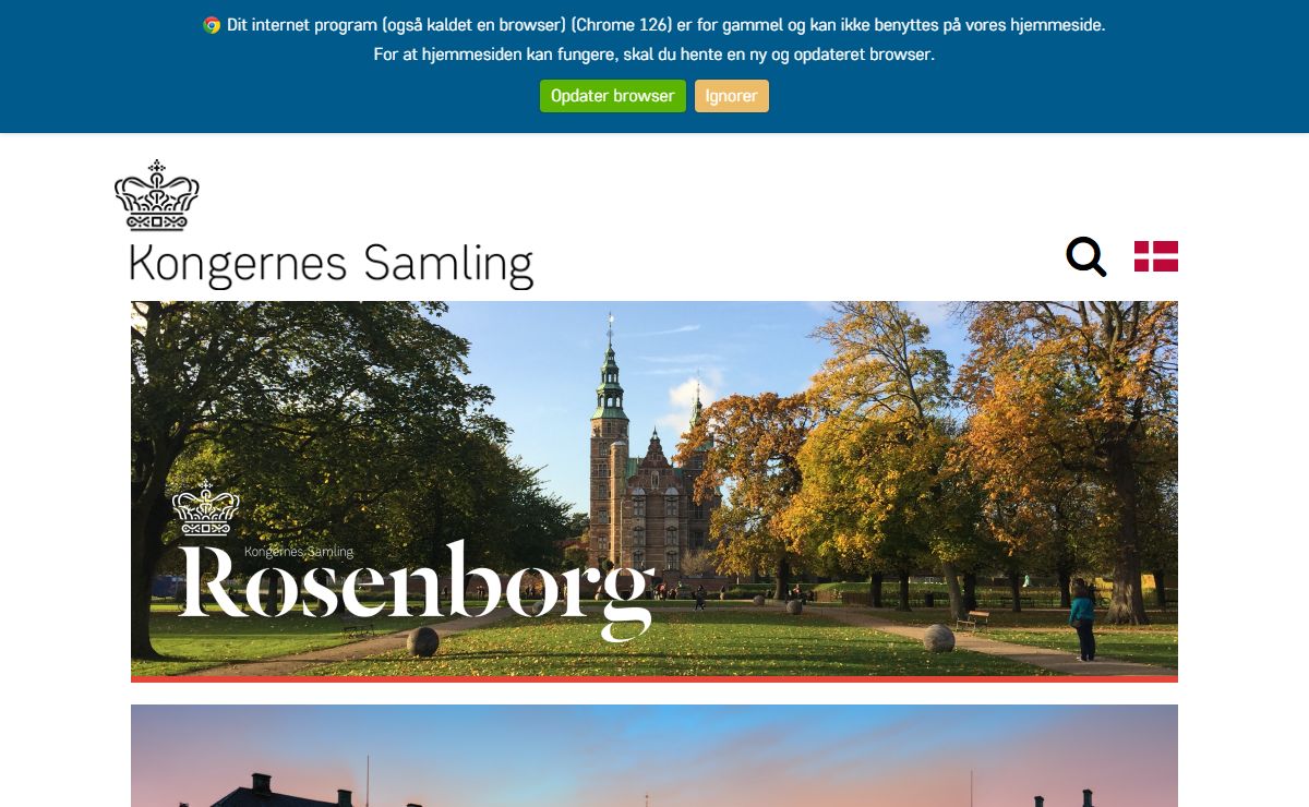 Forside | Kongernes Samling