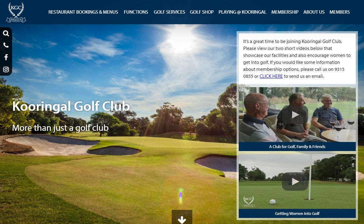 Home - Kooringal Golf Club