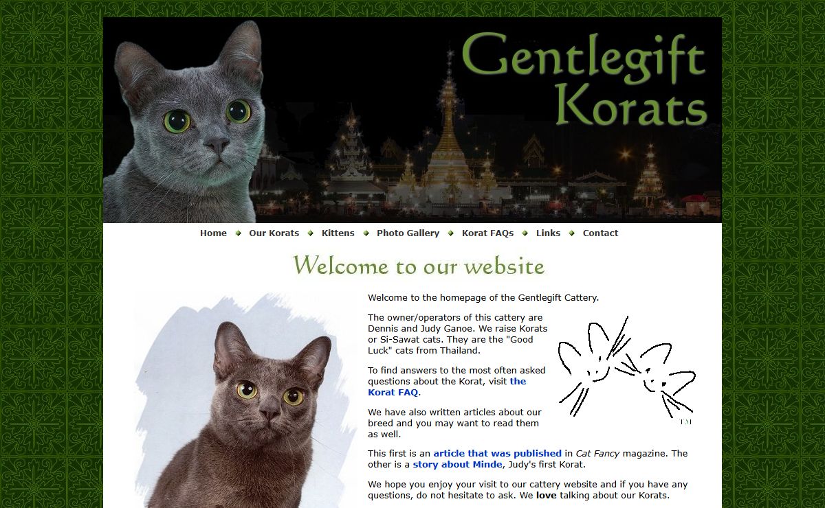 Gentlegift Korats :: Home Page
