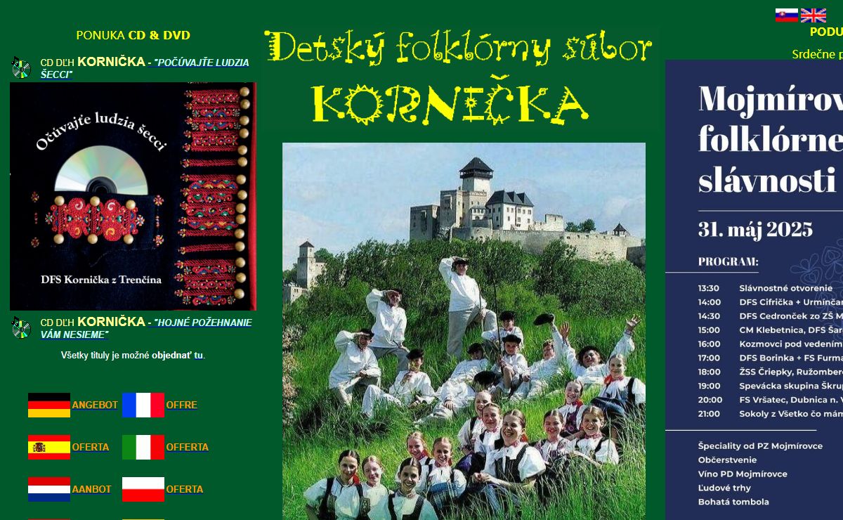 *** Detský folklórny súbor KORNIČKA ***
