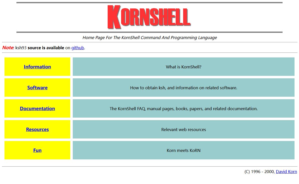KornShell