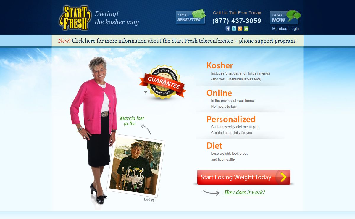 Kosher Diet - StartFresh
