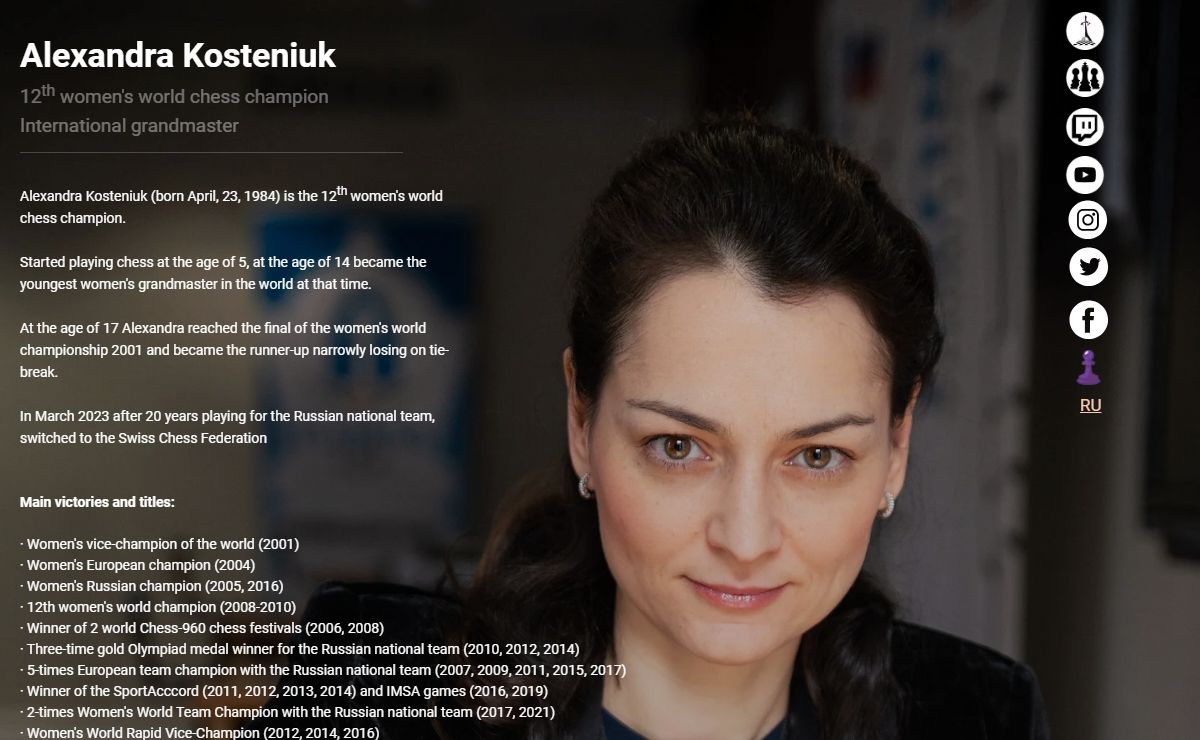 Alexandra Kosteniuk